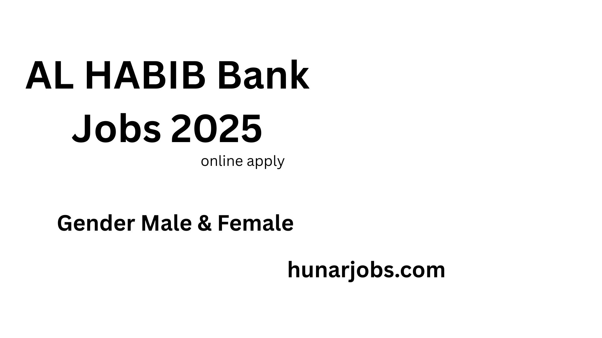 al habib bank jobs