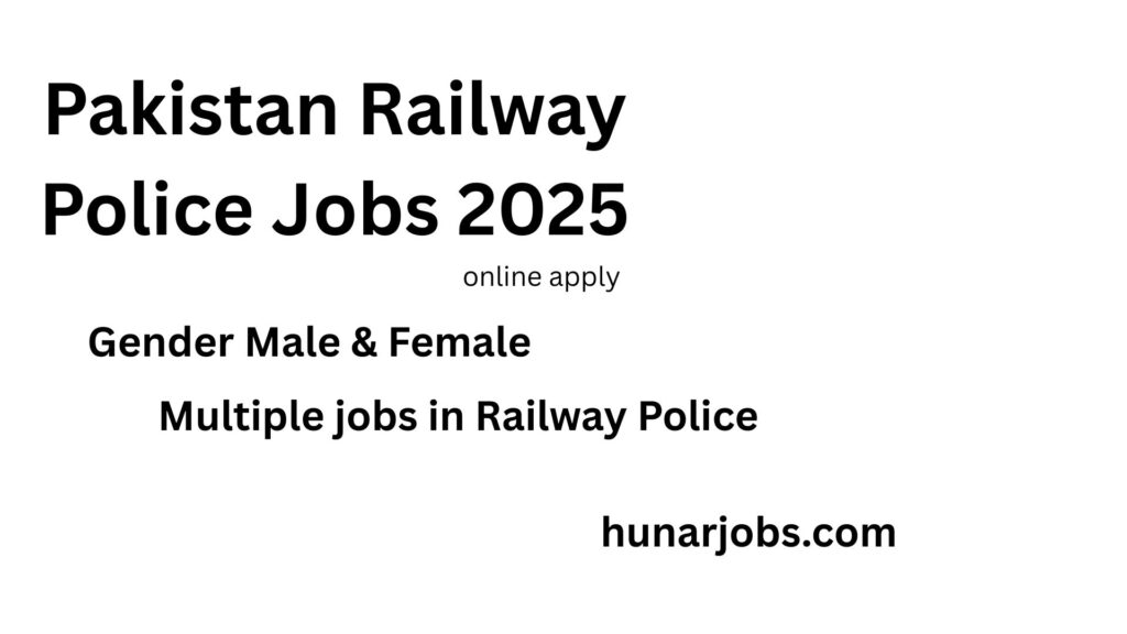 pakistan railway police jobs