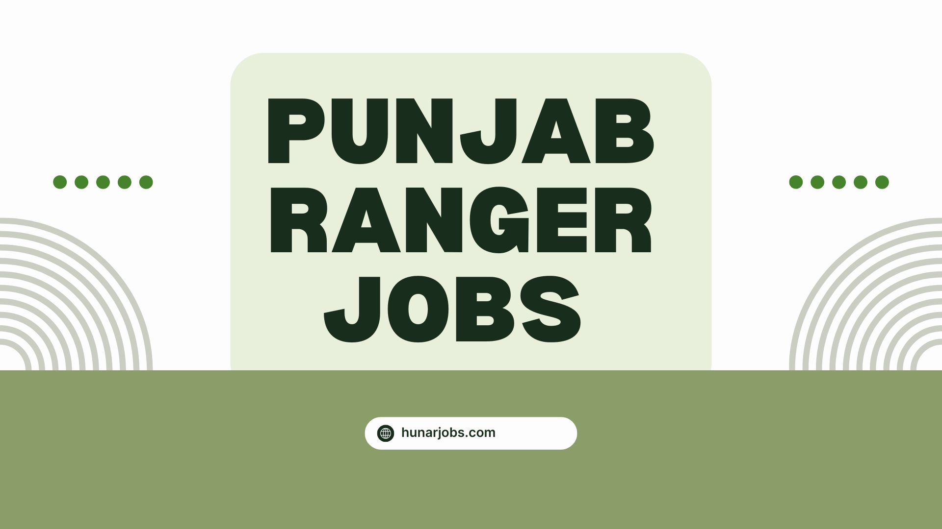 punjab ranger jobs
