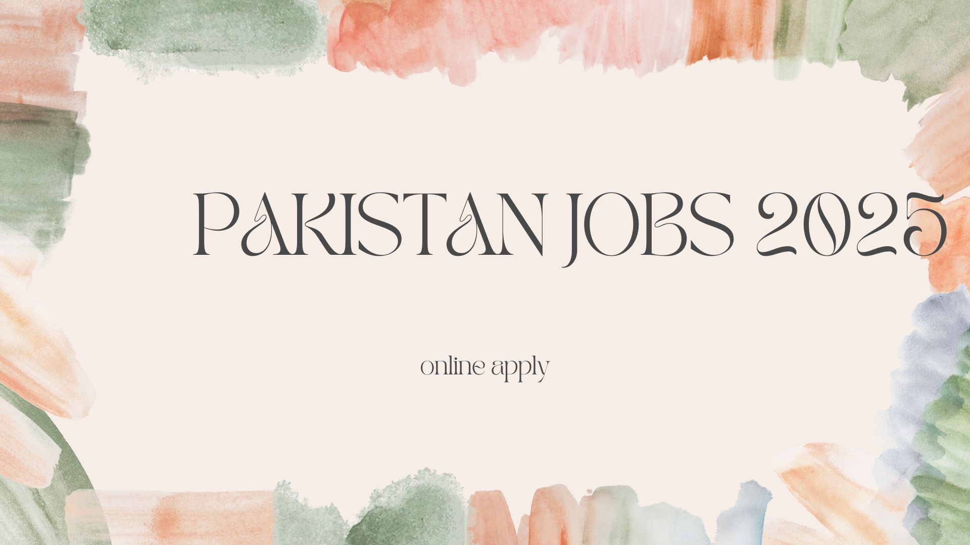 Pakistan Jobs 2025