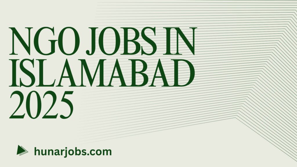 NGO Jobs in Islamabad