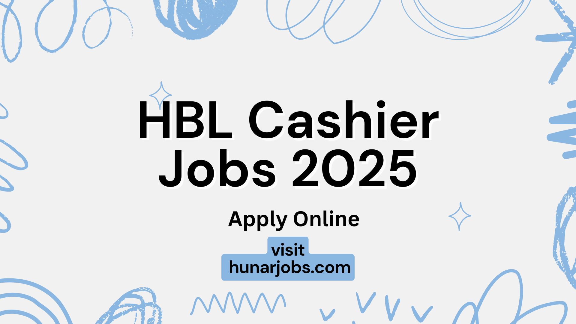 HBL Cashier Jobs