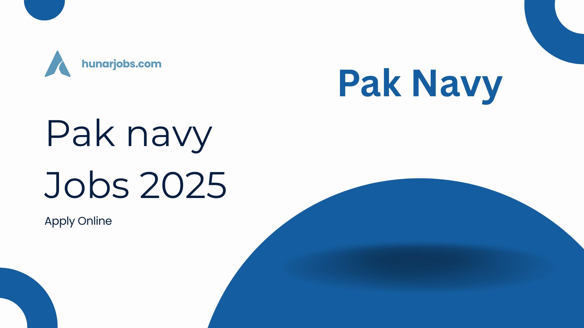 Pak Navy Jobs 2025
