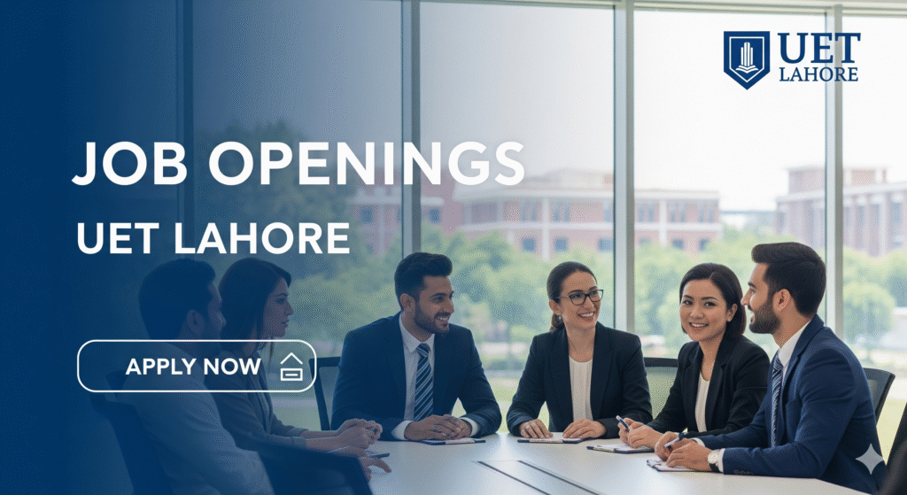 UET job in Lahore