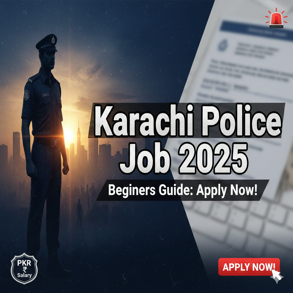 Karachi Police job